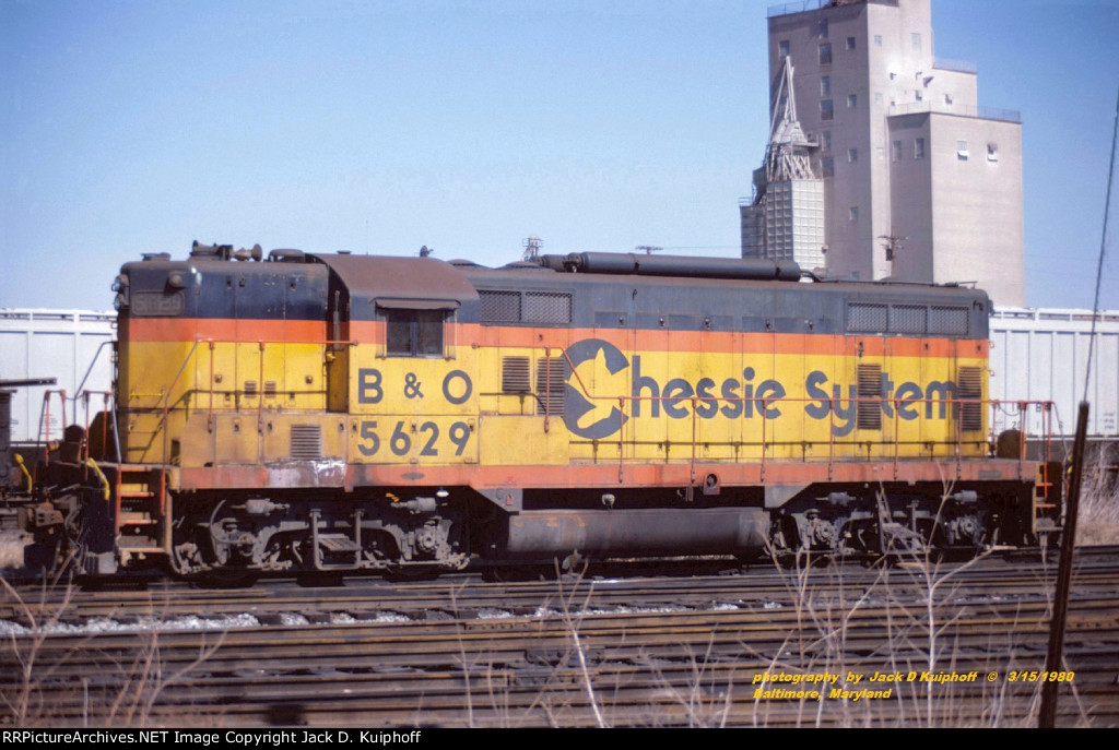 Chessie BO, 5629, Baltimore, MD. 3-15-1980